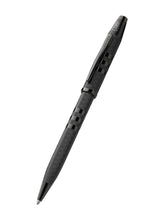Century II Midnight Black Ballpoint Pen - tilt view