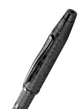 Century II Midnight Black Ballpoint Pen - cap detail