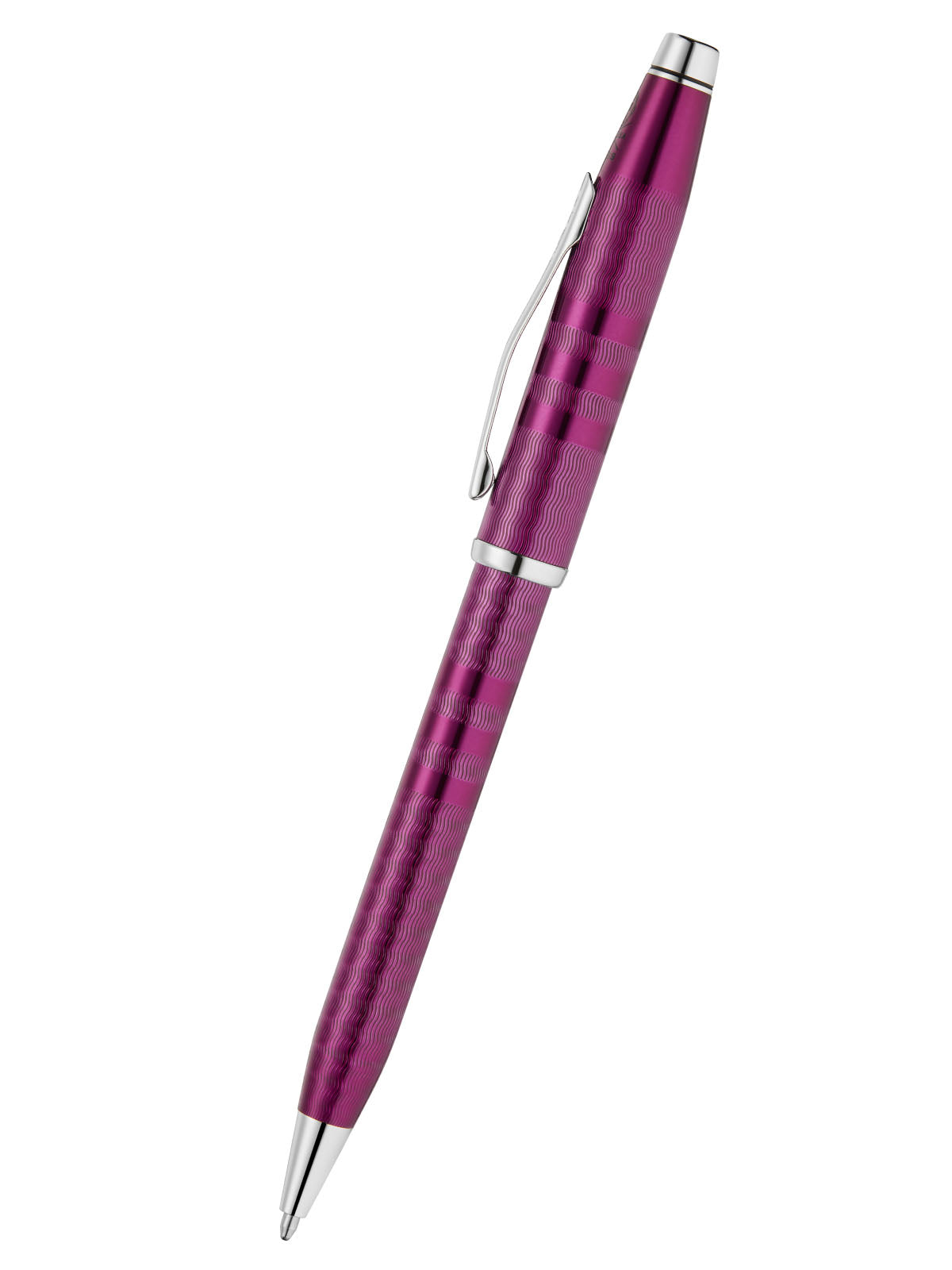 Century II Midnight Plum Ballpoint Pen - side view