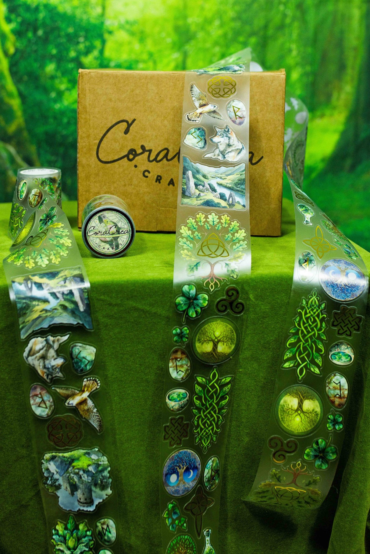 CoraCreaCrafts Celtic Transparent Tape