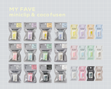Kanmido My Fave - Mini Clip and Coco Fusen Sticky Notes