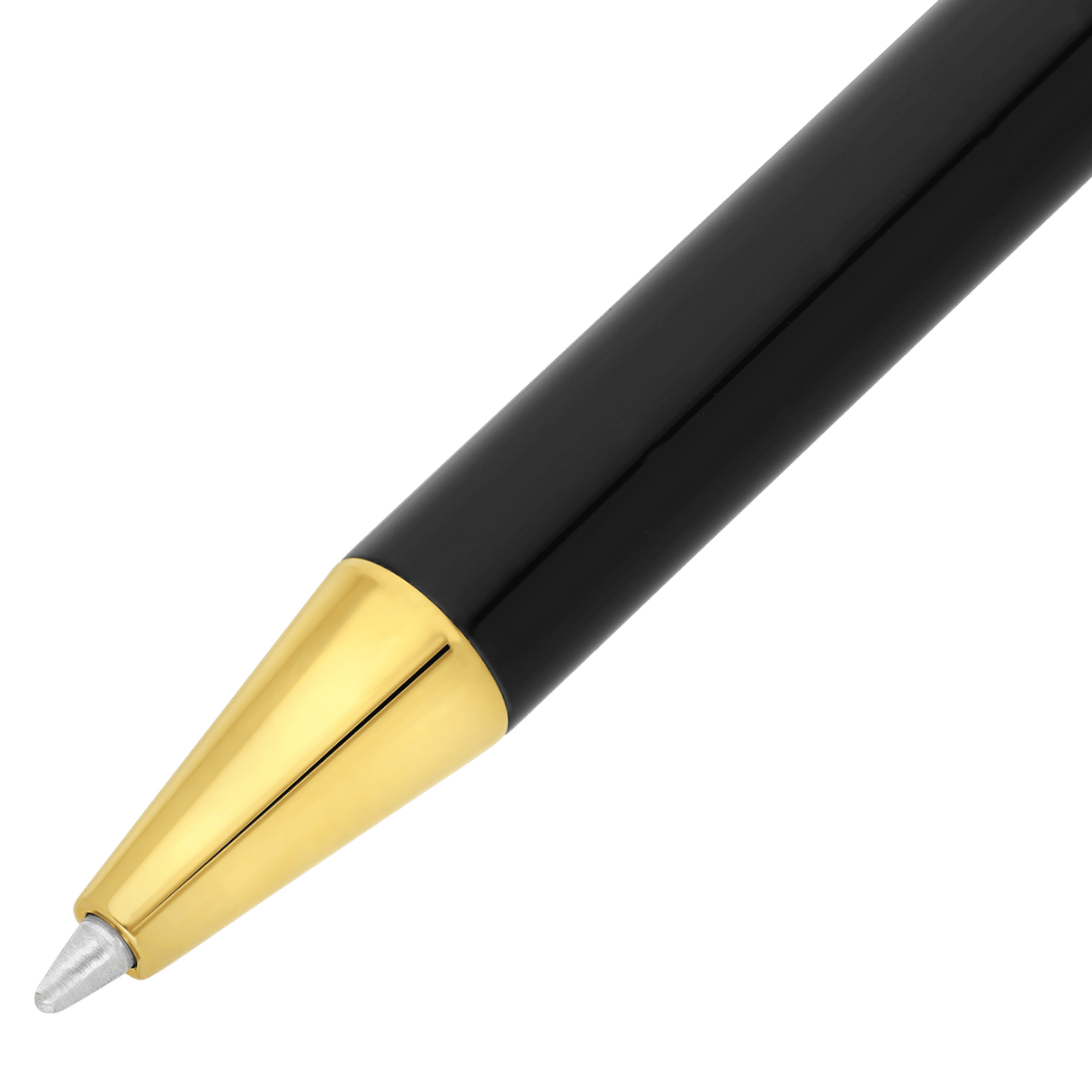 S.T. Dupont Classique Ballpoint Pen - Black w/Gold