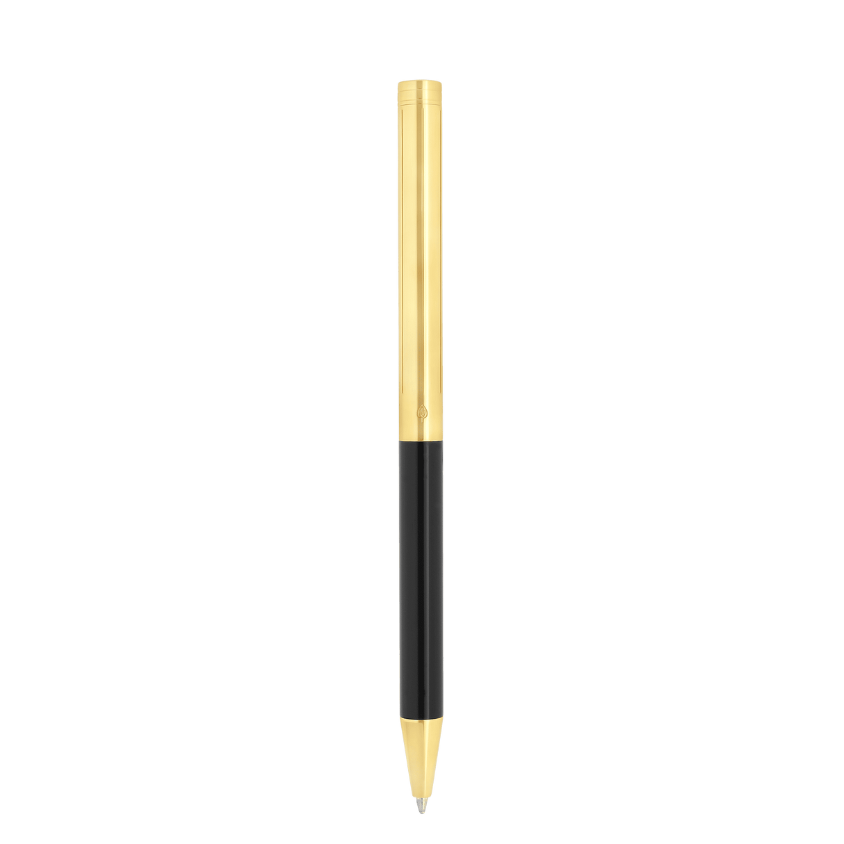 S.T. Dupont Classique Ballpoint Pen - Black w/Gold