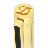 S.T. Dupont Classique Ballpoint Pen - Black w/Gold