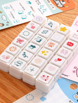 RiN! Studio Mini 6-in-1 Stamp - Flower