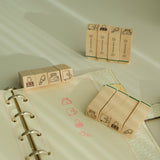 2jingis2jing Mini Rubber Stamp - Stationery Collection