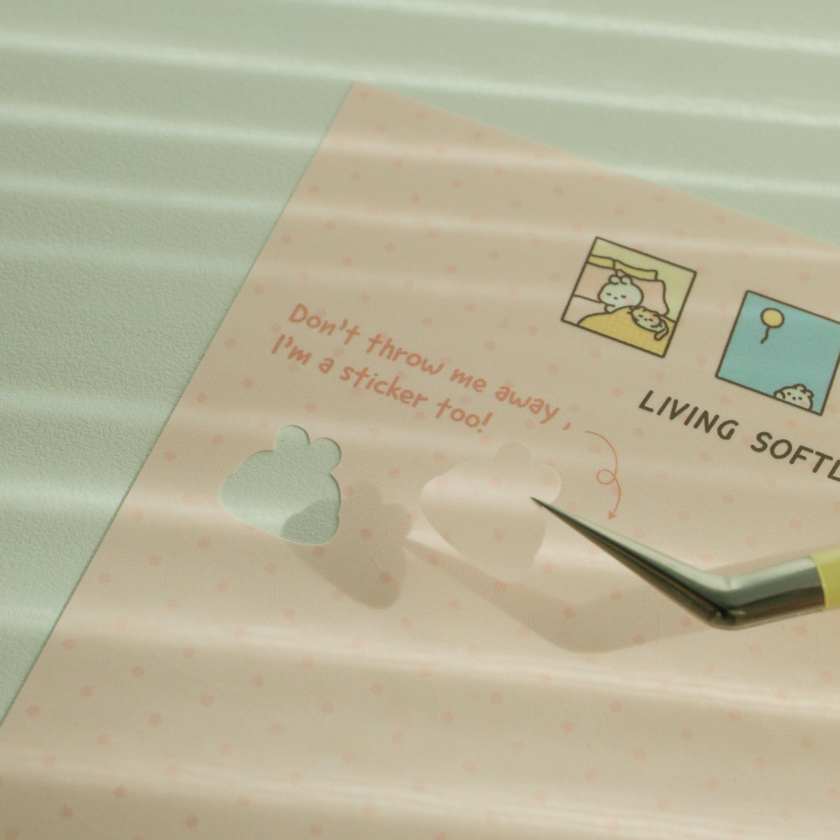 2jingis2jing Living Softly Sticker Sheet