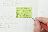 Kanmido Coco Fusen Sticky Notes - Large