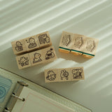 2jingis2jing Living Softly Rubber Stamp Vol. 1 (1.5cm)