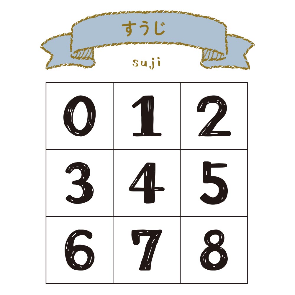 Beverly Planner Companion Stamp Set - Numbers