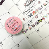 RiN! Studio Flower Mini Washi Tape