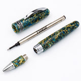 Conklin 1898 Solaris Rollerball Pen - Blue w/ Chrome Trim