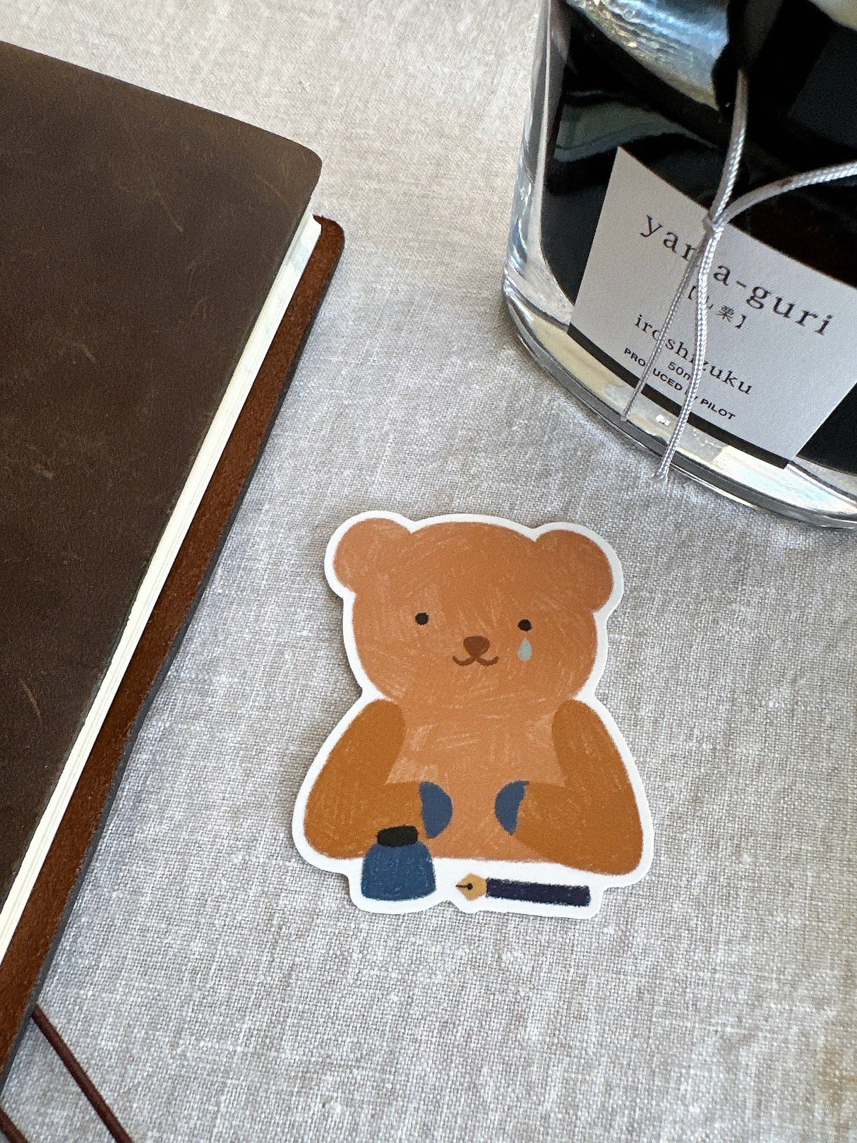 Bloom Paper Studio Inky Fingerz Die Cut Sticker