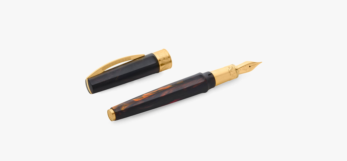 Visconti Mirage Mythos Fountain Pen - Hades