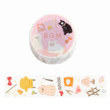BGM Washi Tape - Open Today - Pets (Special Edition)