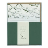EL COMMUN Ah La La Letter Set - Dinosaurs