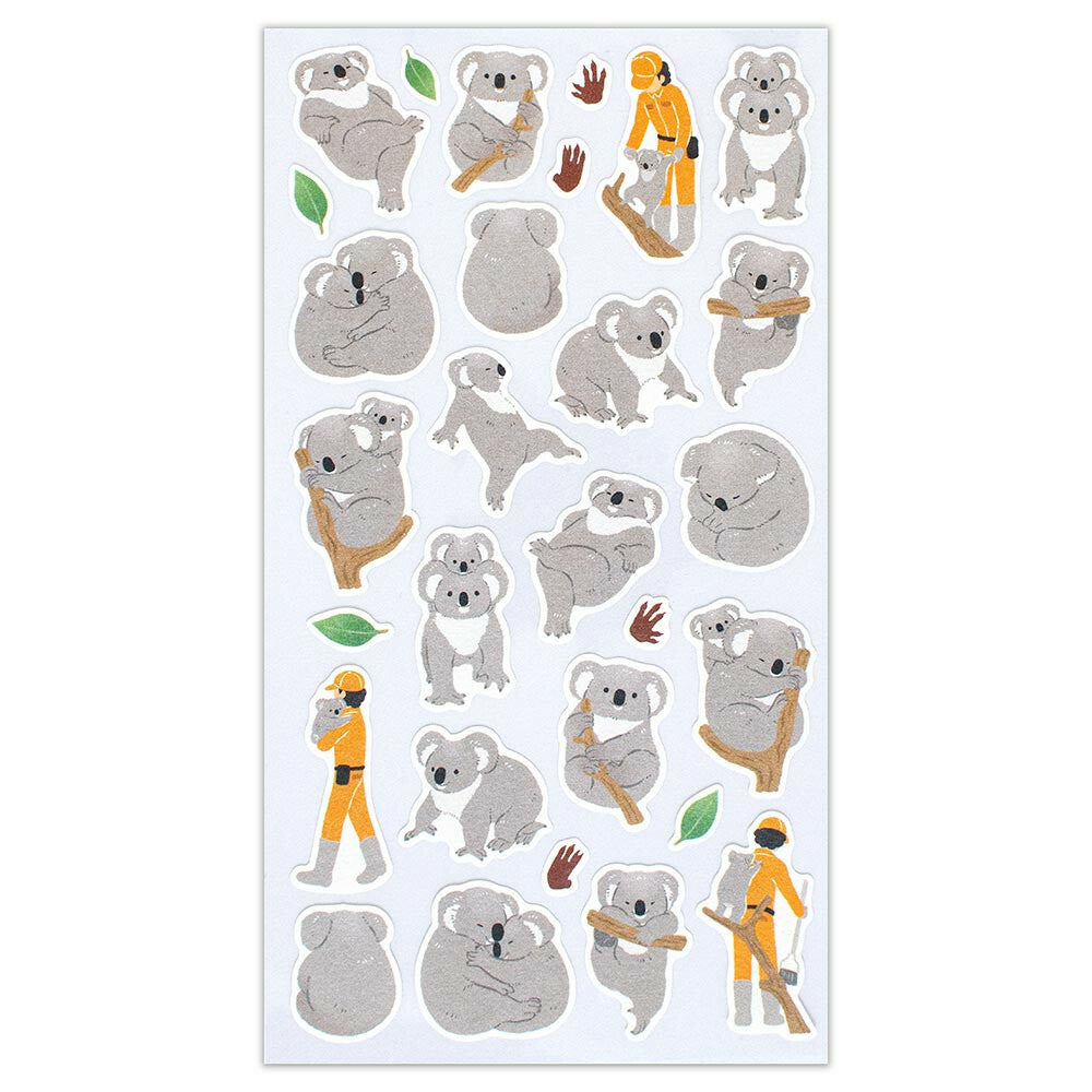 NB Large Sticker - ZOOm in Animals - Koala