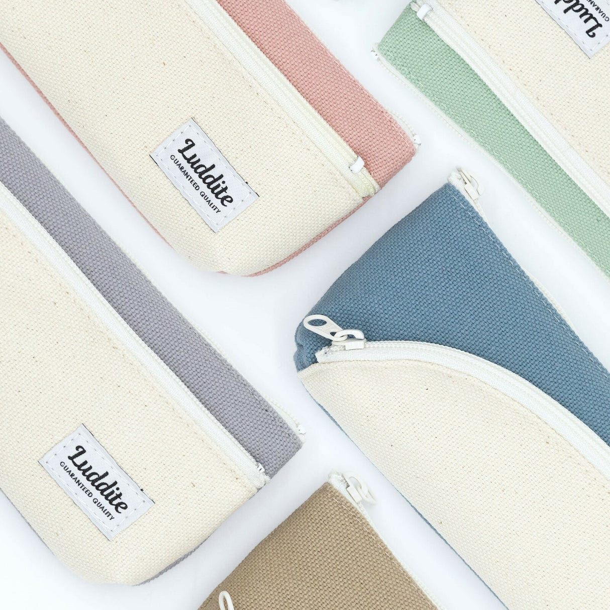 LUDDITE Two Tone Slim Pen Case