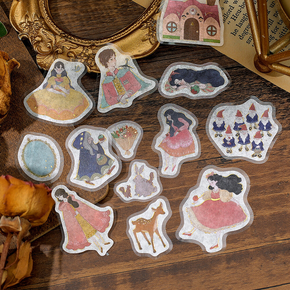 BGM Flake Stickers - Fairy Tale - Snow White
