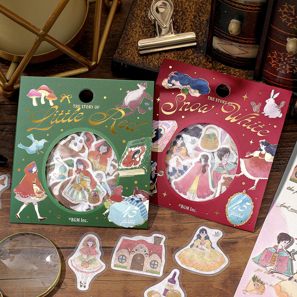 BGM Flake Stickers - Fairy Tale - Snow White