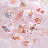 BGM Flake Stickers - Cherry-Blossom Viewing (Limited Edition)