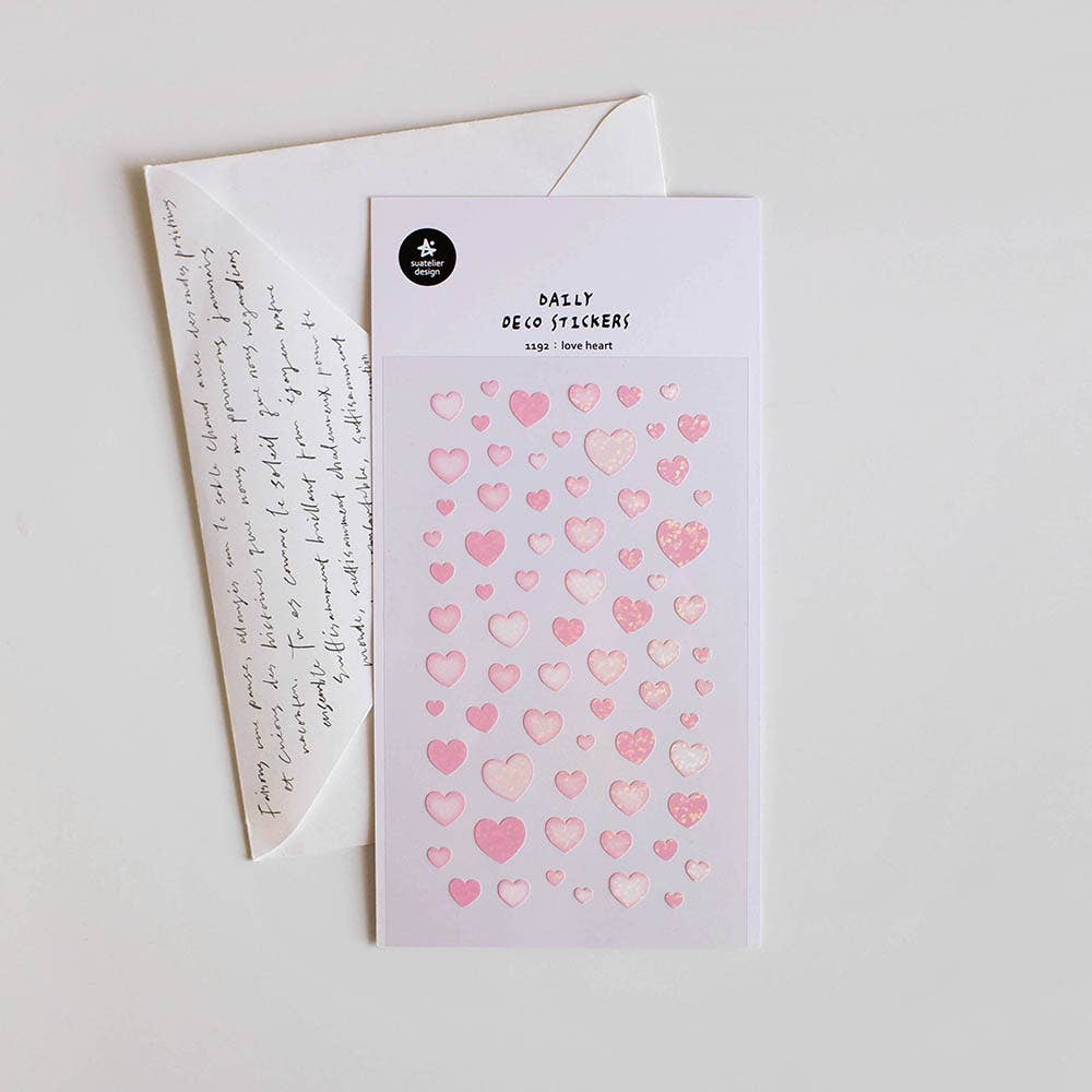 Suatelier Design Stickers - Love Heart
