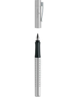 Faber-Castell Grip 2011 Fountain Pen - Silver