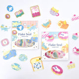 Papier Platz Kazu Miyashita Flake Stickers - Sweets Time