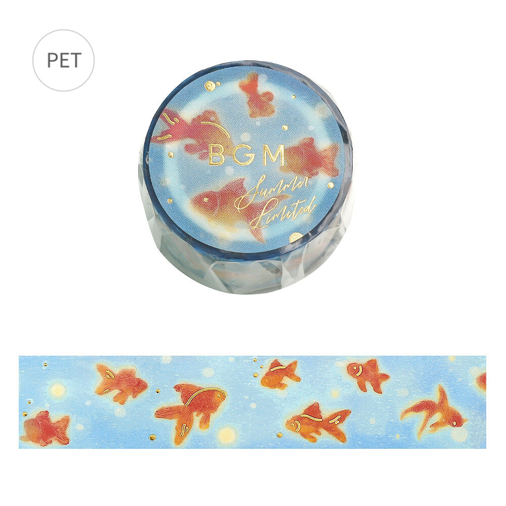 BGM Washi Tape - Summer Limited - Goldfish Fluctuation (Limited Edition)