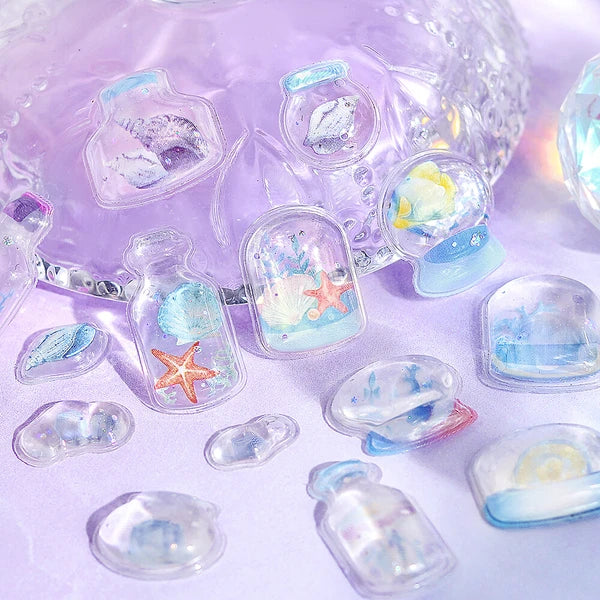 BGM Kyururun Sticker Sheet - Summer Limited - Pieces of the Sea