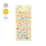 BGM Kyururun Sticker Sheet - Summer Limited - Summer Sweets