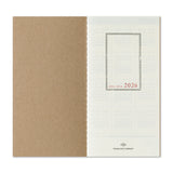 Traveler's Weekly & Memo Diary - Regular Size