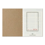 Traveler's Weekly Diary - Passport Size