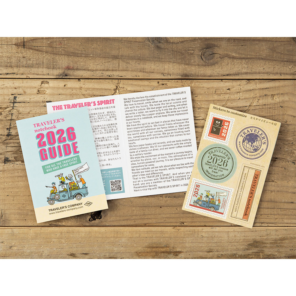 Traveler's Weekly Diary - Passport Size