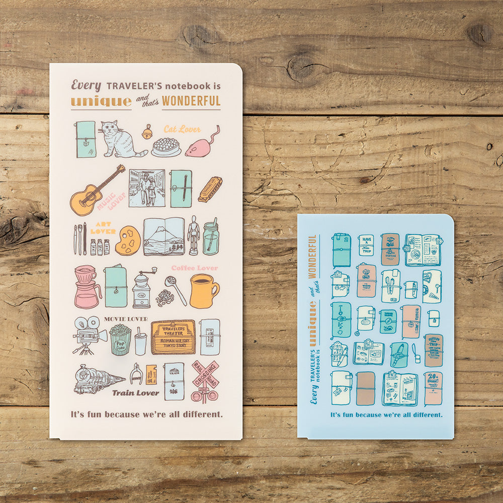 Traveler's 2027 Clear Folder - Passport Size