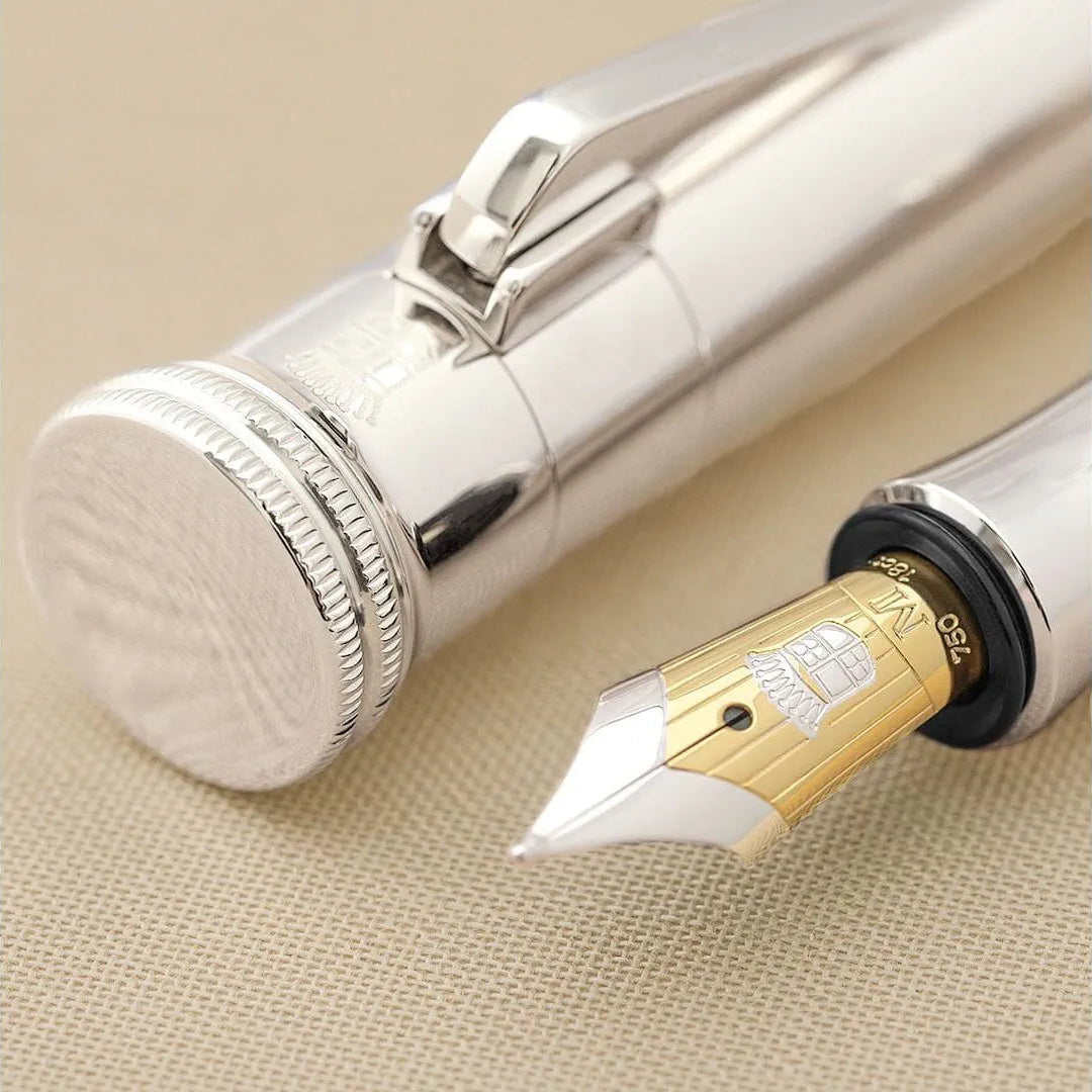 Graf Von-Faber Castell Classic Sterling Silver Fountain Pen