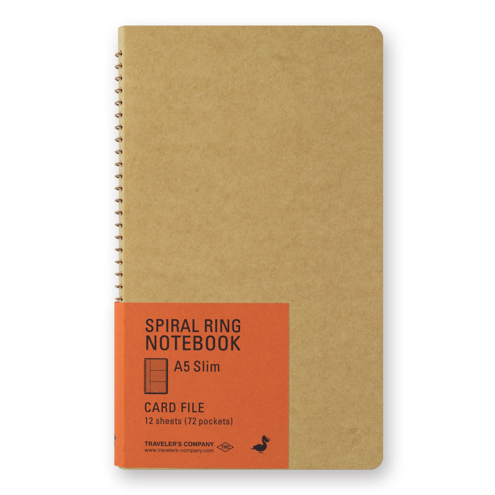 Travelers A5 Slim Notebook - Card File