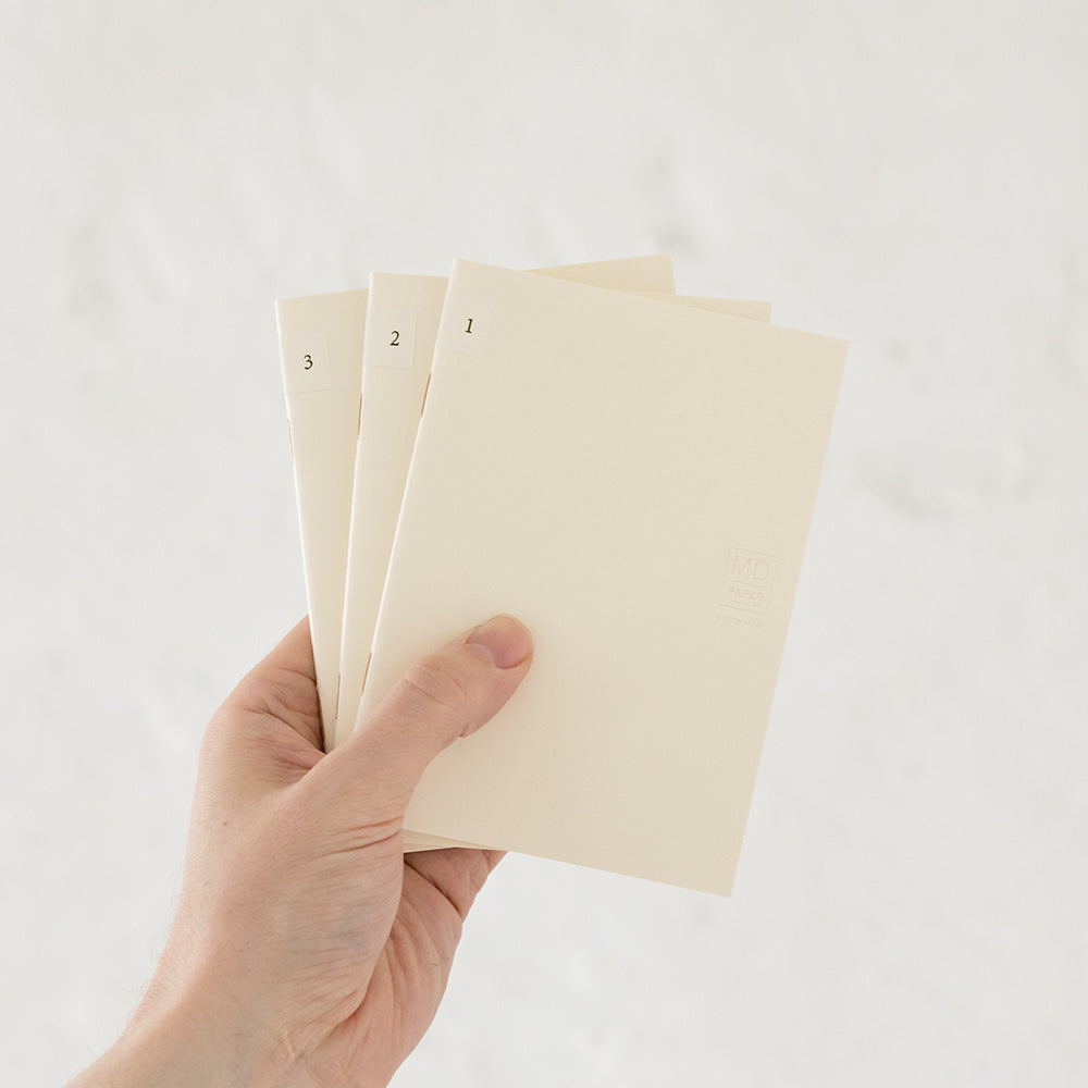 Midori MD Notebook Light - A6 - Lined (3 PCS)