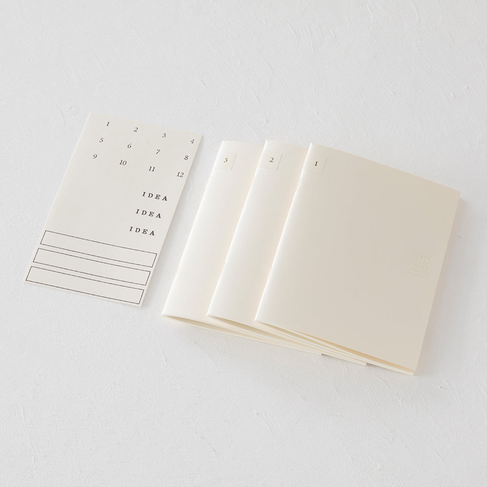 Midori MD Notebook Light - A6 - Lined (3 PCS)