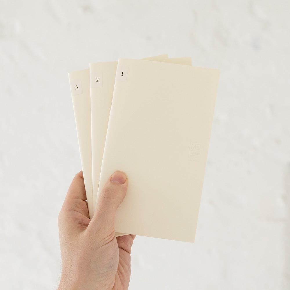 Midori MD Notebook Light - B6 Slim - Lined (3 PCS)