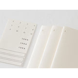 Midori MD Notebook Light - A5 - Blank (3 PCS)