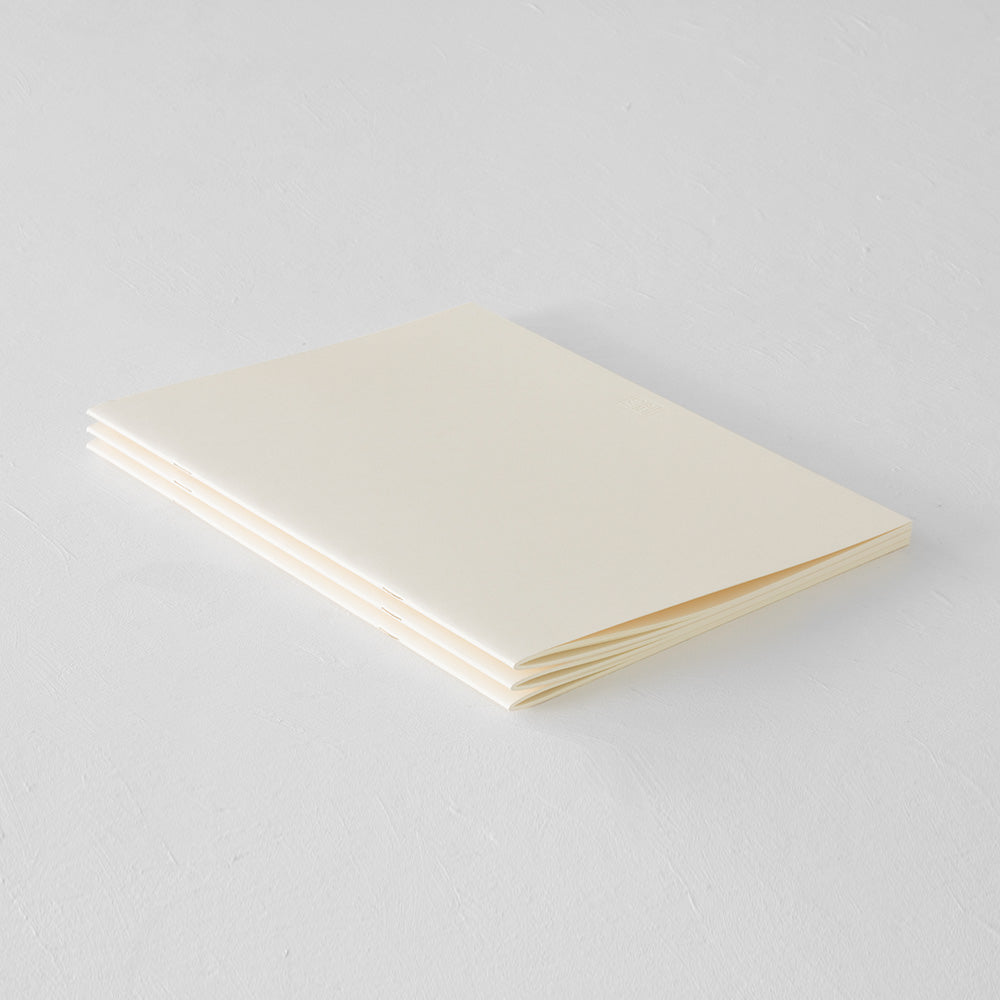 Midori MD Notebook Light - A4 - Blank (3 PCS)