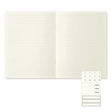 Midori MD Notebook Light - A4 - Grid (3 PCS)
