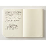 Midori MD Notebook Journal - A5 - 1 Day 1 Page - Blank