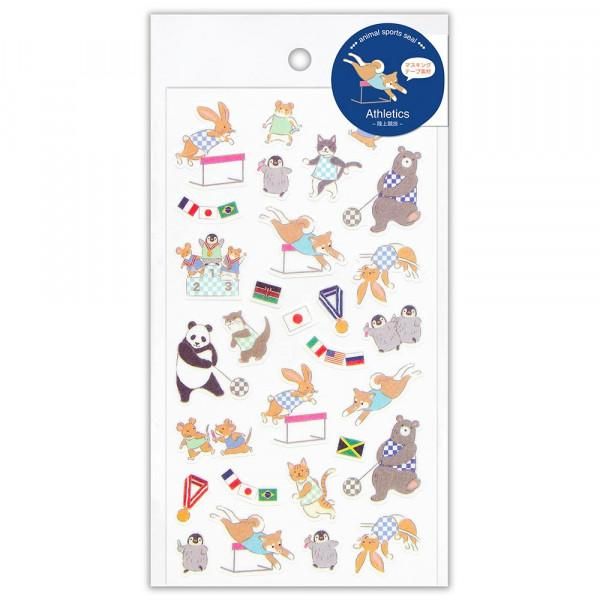 NB Large Sports Sticker Sheet - Track and Field