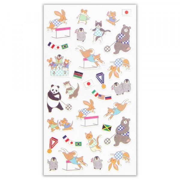 NB Large Sports Sticker Sheet - Track and Field