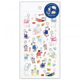 NB Large Sports Sticker Sheet - Badminton