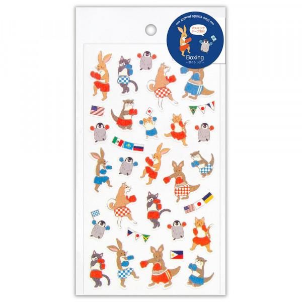 NB Large Sports Sticker Sheet - Boxing