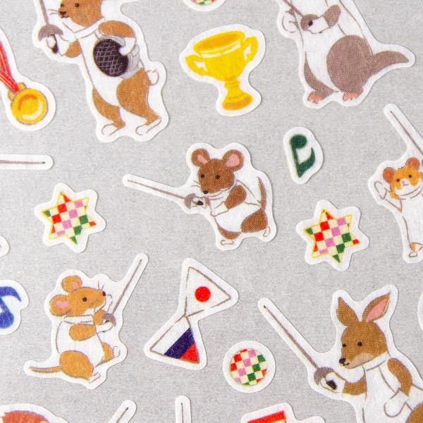 NB Large Sports Sticker Sheet - Fencing