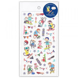 NB Large Sports Sticker Sheet - Skateboarding